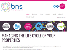 Tablet Screenshot of bns.co.uk