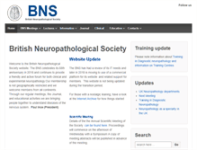 Tablet Screenshot of bns.org.uk